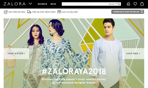 zalora Malaysia website